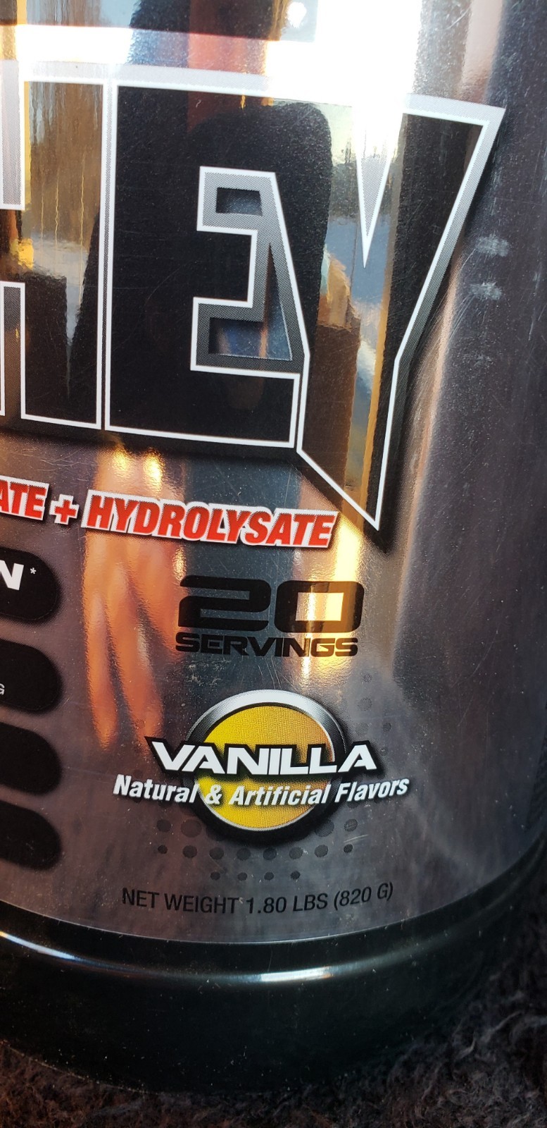 Scivation – WHEY – 1.80 lbs – Vanilla – 20 Servings – Expire 10/2023
