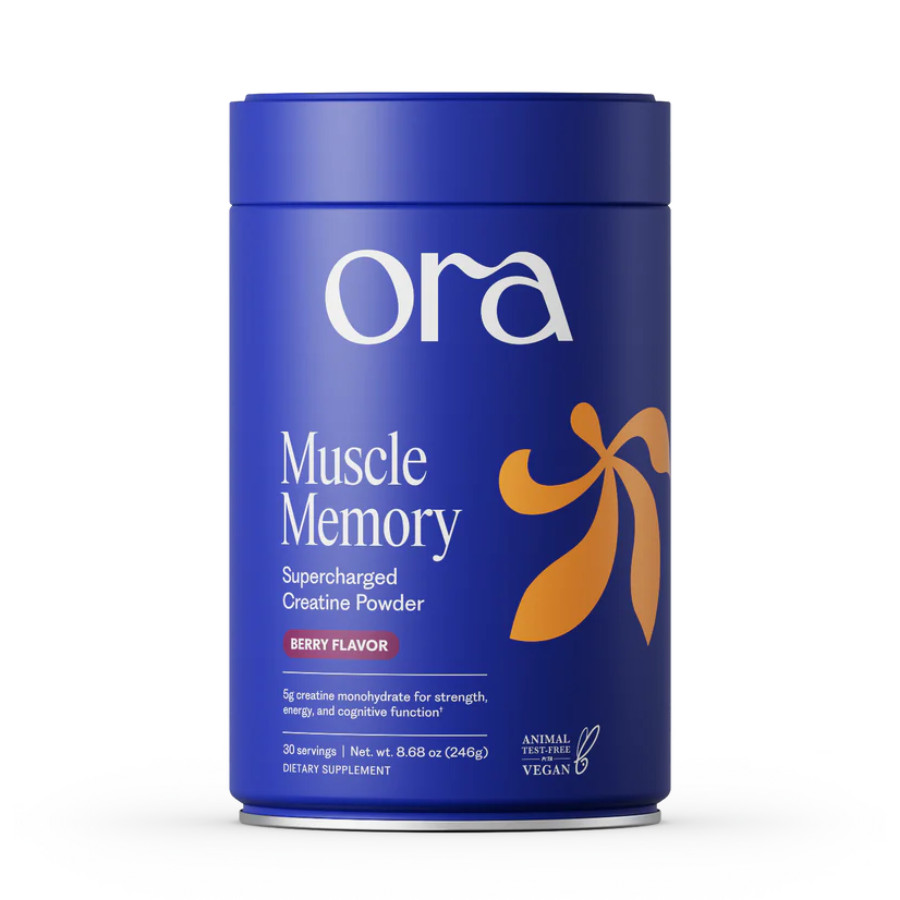 Ora Organic Muscle Memory – Supercharged Creatine Powder, Acai Berry 30 Srv