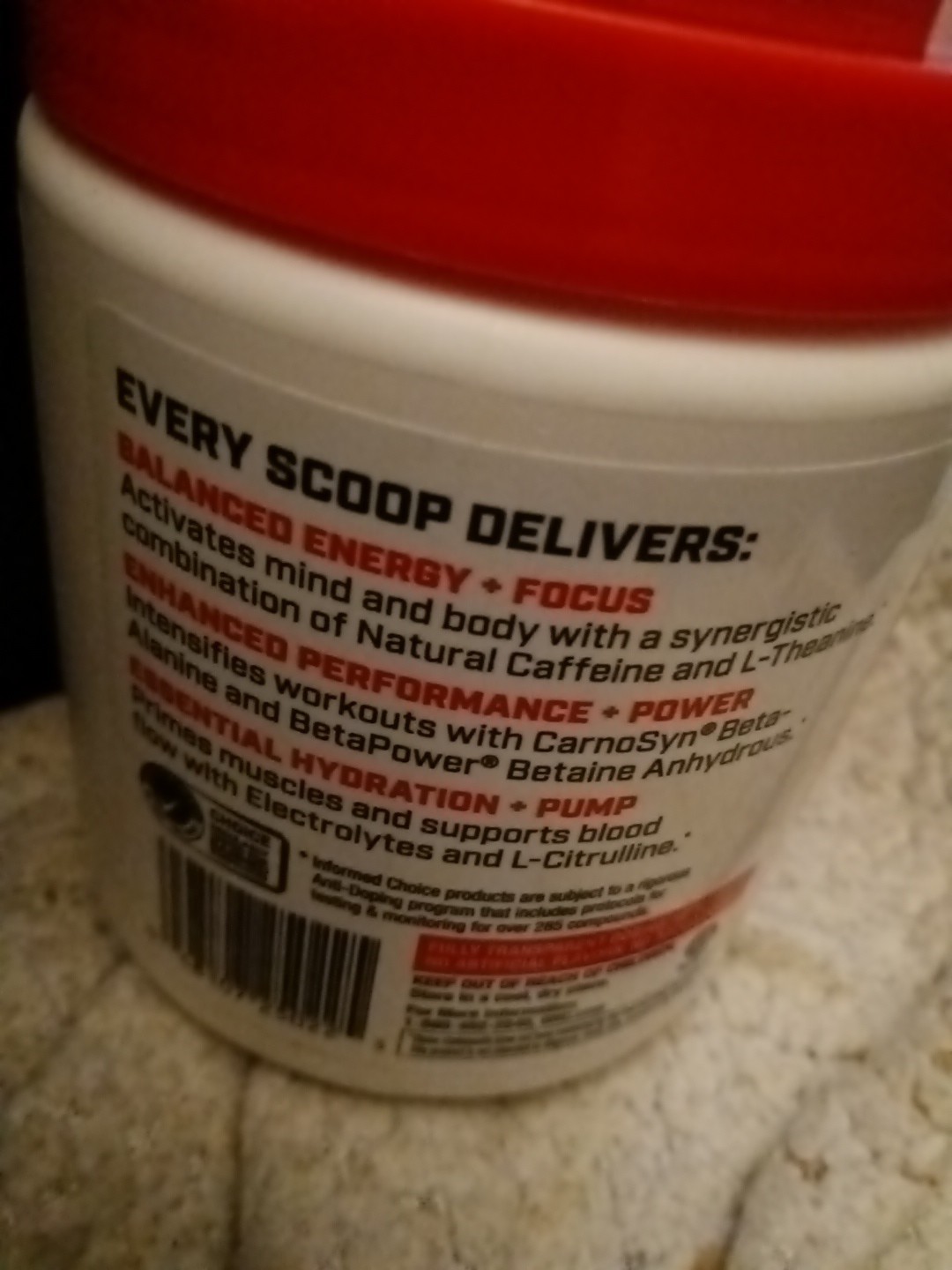 GNC Pro Performance Pre-workout Watermelon 30 Servings Exp;04/2026
