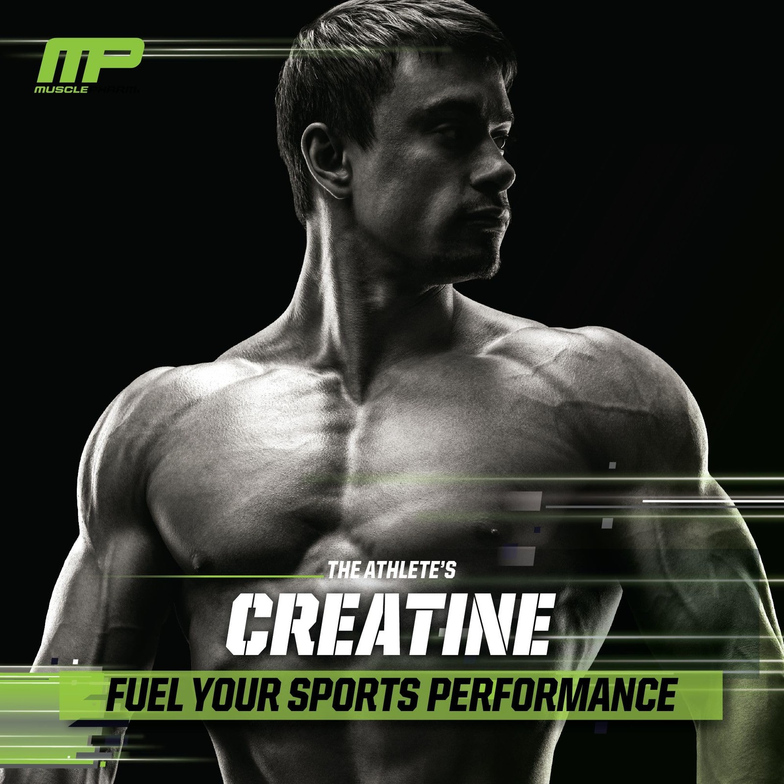 MusclePharm Creatine Monohydrate Powder Unflavored – 60 Servings