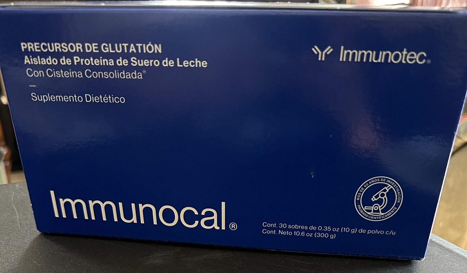 Immunocal Classic (Blue) Regular Glutathione Precursor 30 Pouches by Immunotec