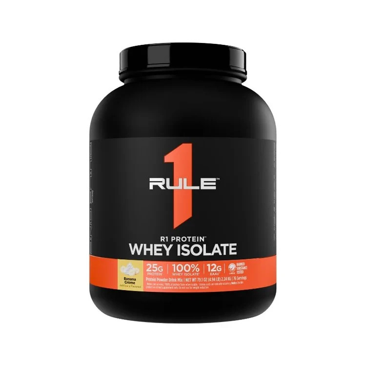 RULE ONE R1 WHEY PROTEIN | RULE 1 | ISOLATE HYDROLYSED | BCAA | WPI | ZERO SUGAR