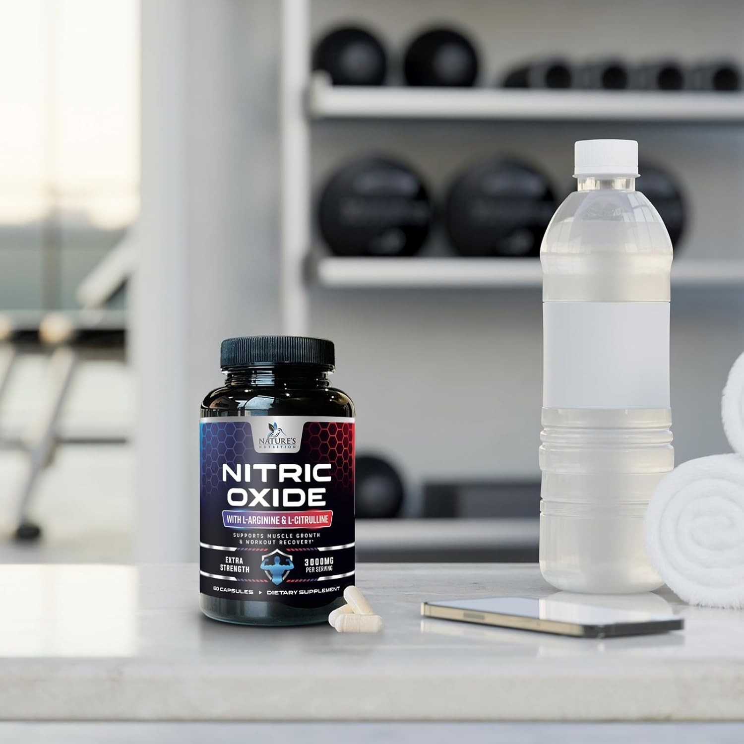 Nitric Oxide Booster Extra Strength 3000mg – L Arginine 3X Strength Nitric Oxide