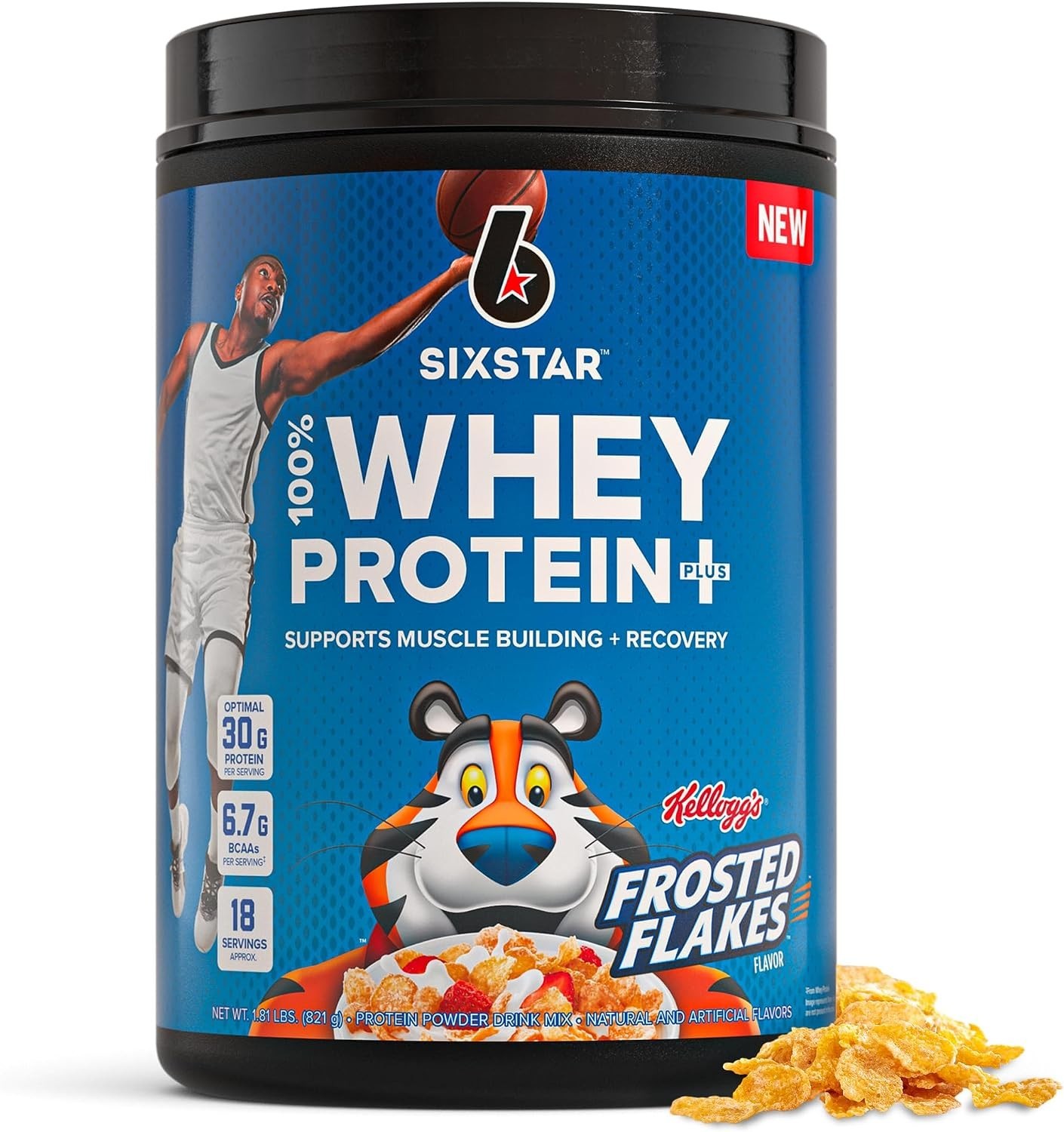 Post-Workout SIXSTAR Whey Protein with Immune Support – 30g Protein, 1.8 lbs