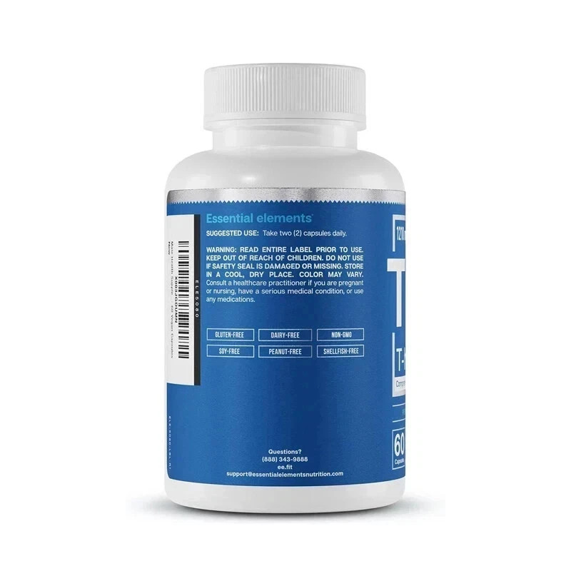 Essential Elements T-Hero Health Supplement Enhance Energy & Performance, FS!