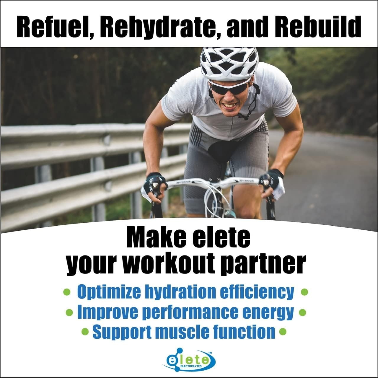 elete 32oz Hydration Drops | Electrolytes for Performance
