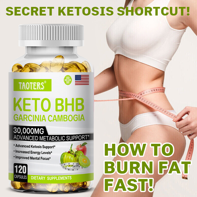 Keto BHB Capsules Best Weight Loss Fat Burner Carb Blocker Diet Pills