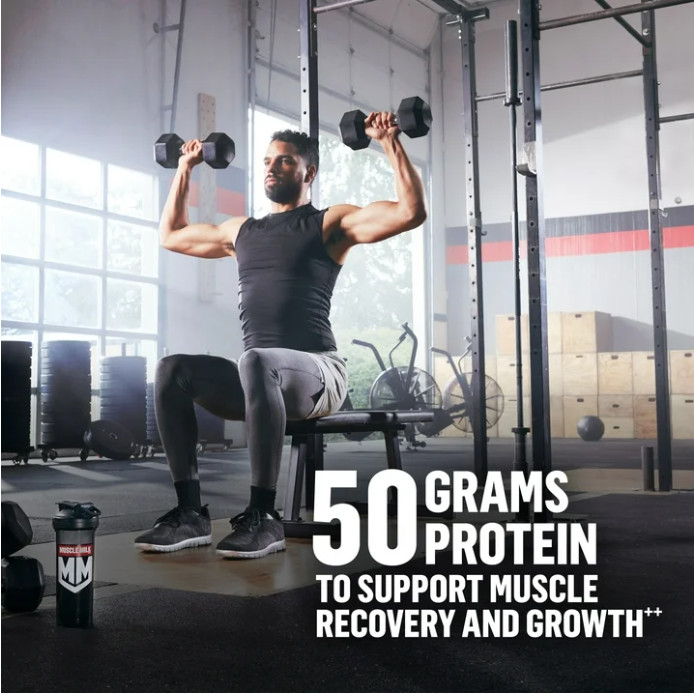 Muscle Milk Pro Series Protein Powder, Knockout Chocolate, 2 lb, 11 Servings