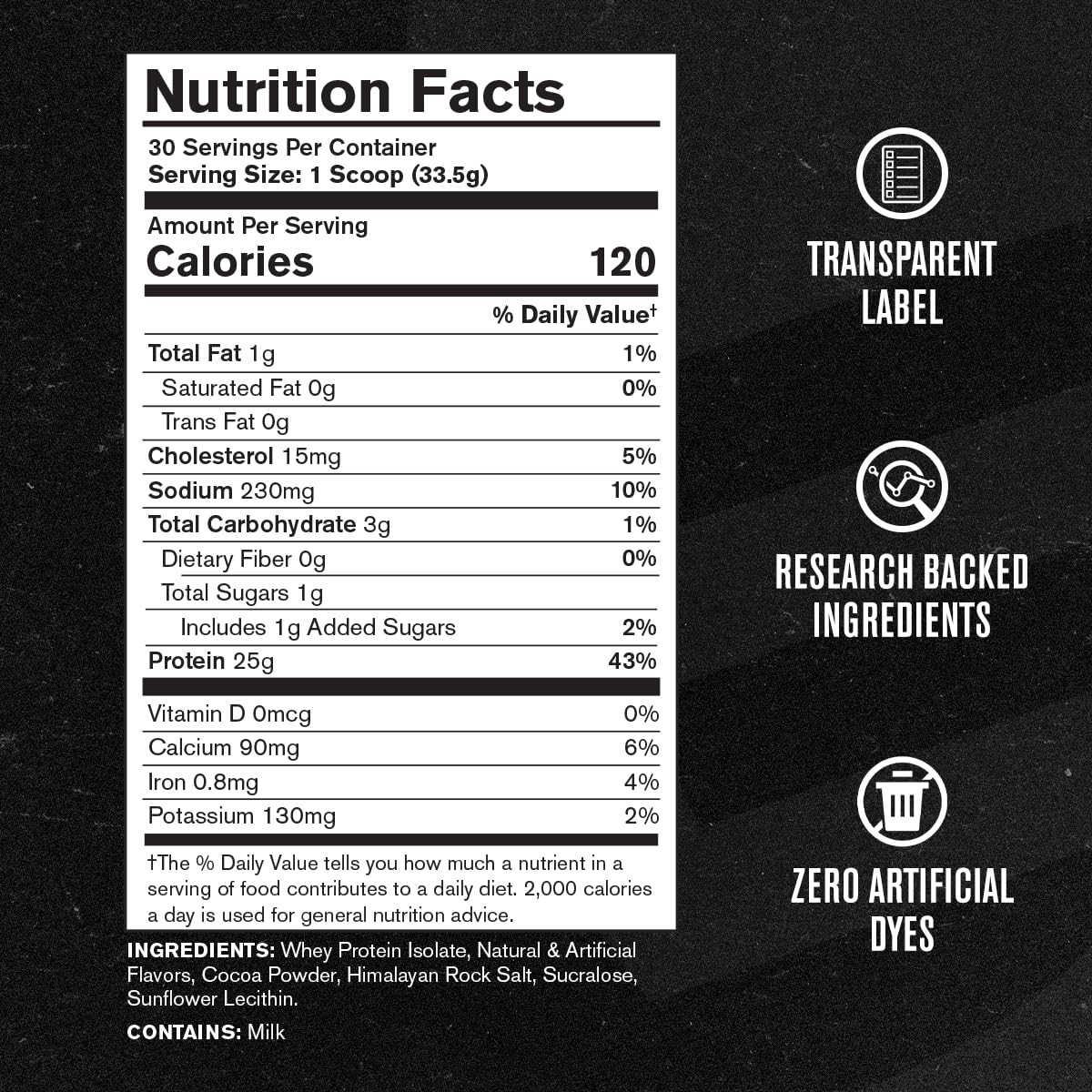 Authentic ISO Grass Fed Whey Protein Isolate Powder – Low Carb, Non-GMO Muscle B