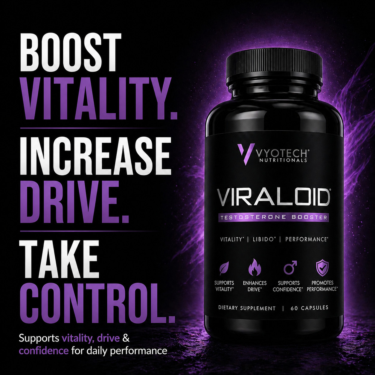 Muscle Building Stack Vyotech 17HD and Viraloid