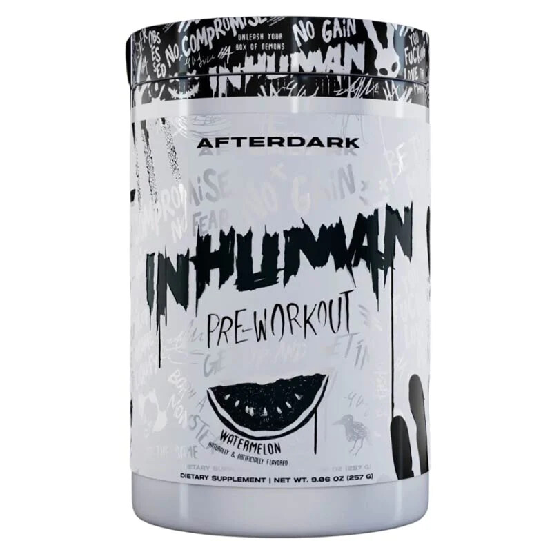 AFTERDARK INHUMAN V2 PREWORKOUT (21 SERVINGS) energy pump focus after dark
