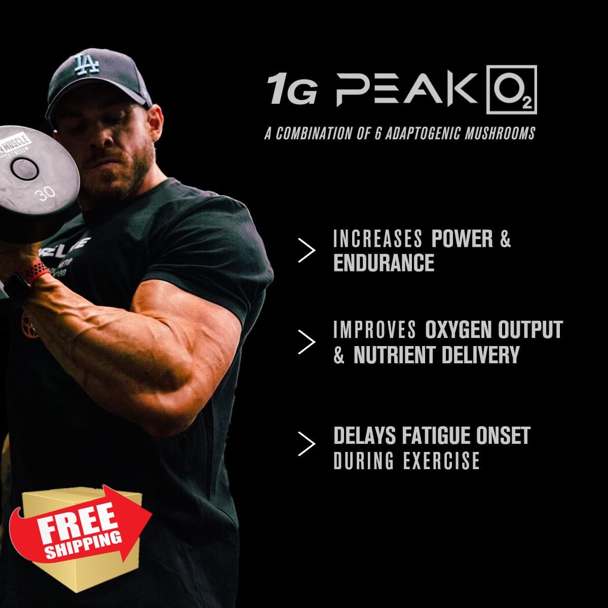 Jacked Factory Build-XT Muscle Builder, Performance Enhancer 60 Pills