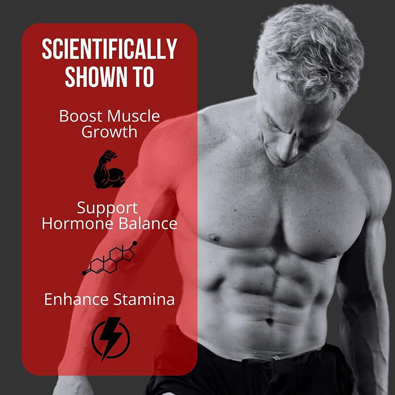 Muscle Builder Capsules – Ashwagandha, Tribulus, Fat Burner, Increased Energy