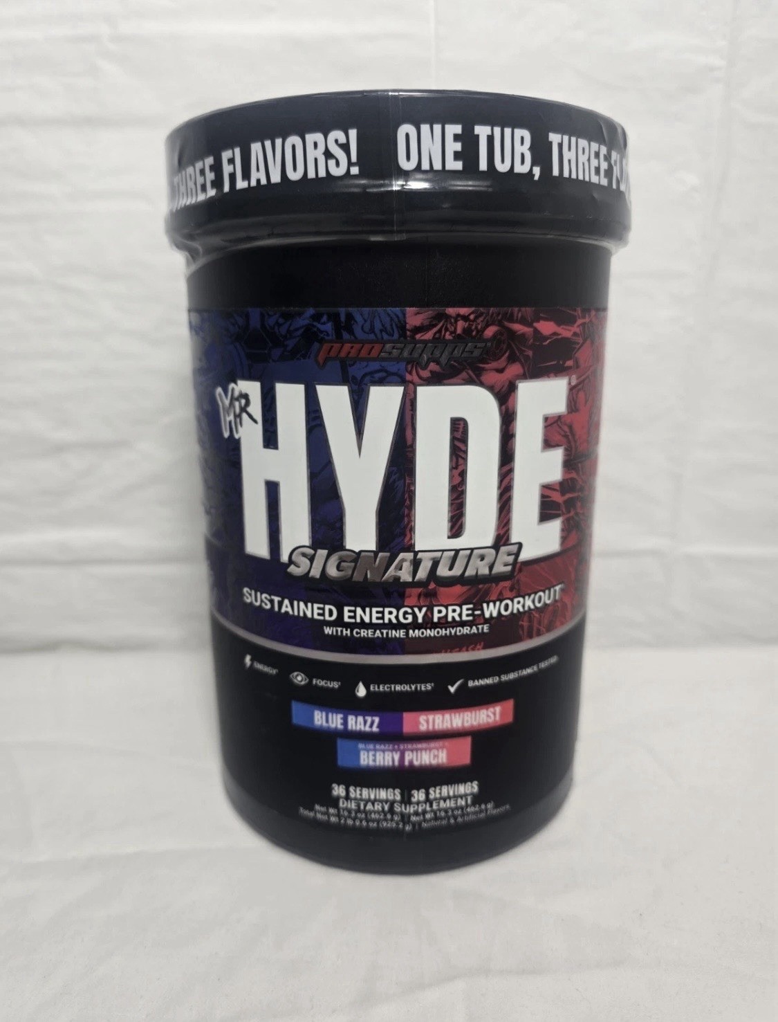 ProSupps Mr. Hyde Signature Pre-Workout 36 Servings 3 Flavors