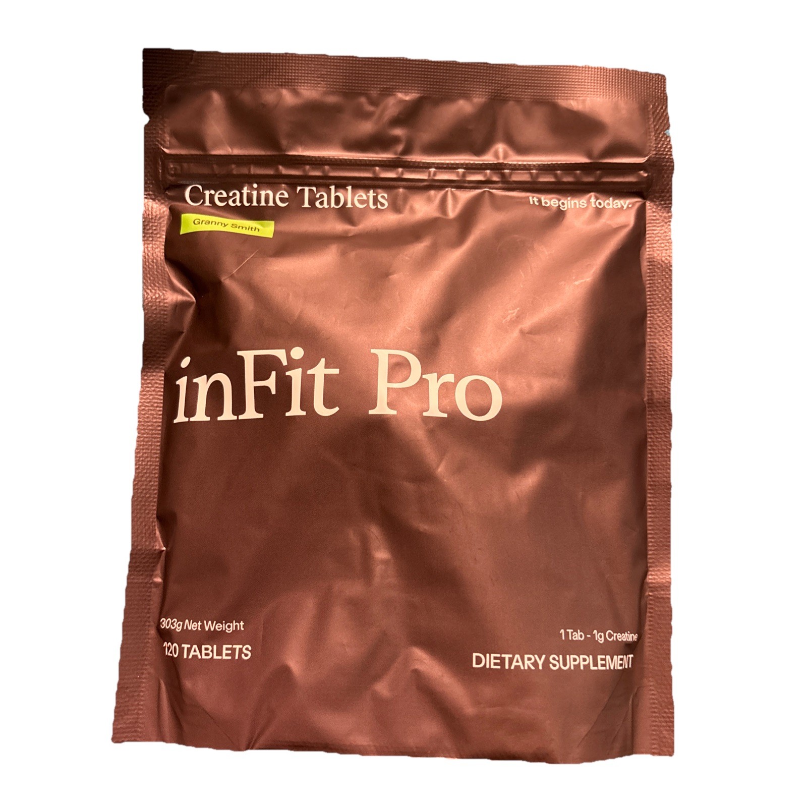 INFIT PRO – Creatine Tablets (Sour Apple) 120ct 1g/tablet