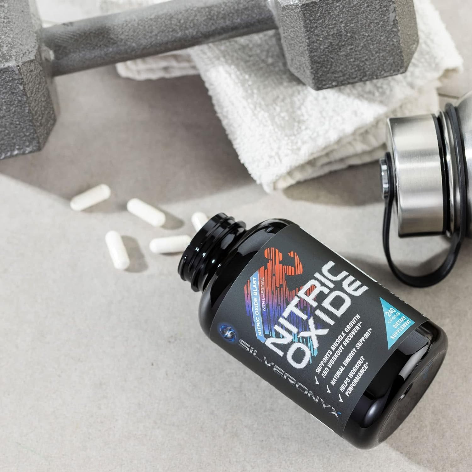 Nitric Oxide Booster 3X Strength L-Arginine Citrulline Alanine Caps