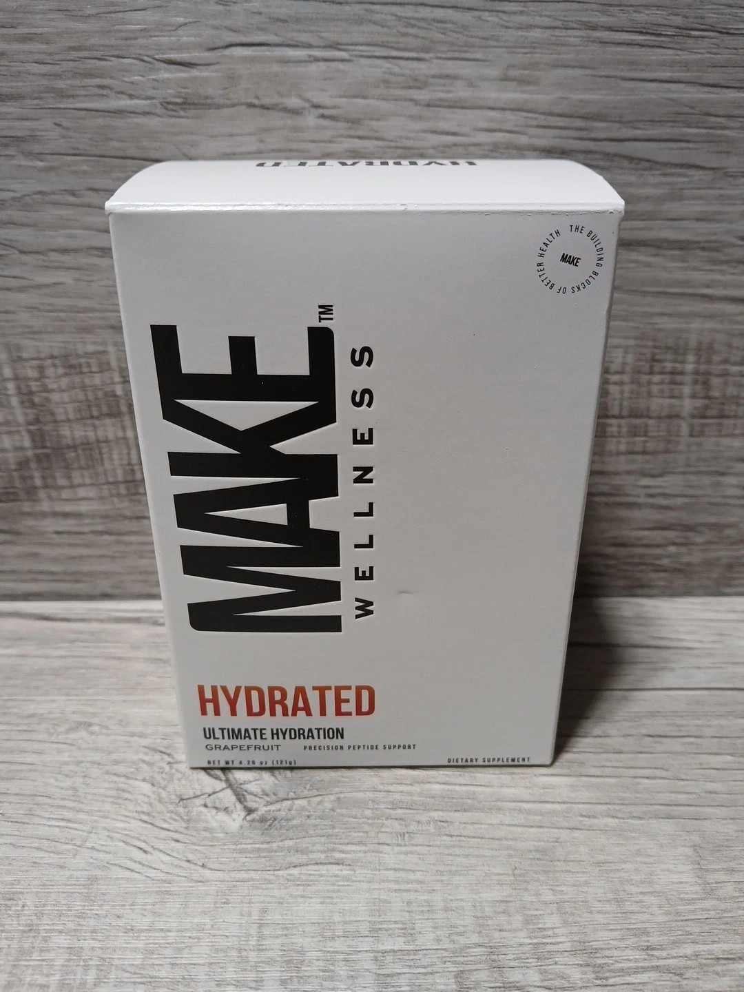 Make Wellness Hydrated Ulitmate Hydration Grapefruit 30 Sachets Exp 11/2027 New!