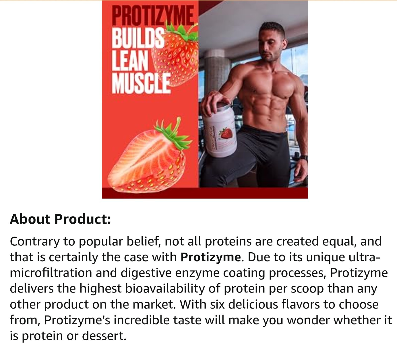 Metabolic Nutrition PROTIZYME PROTEIN 4 lb (52 Serv) Vanilla Cake BEST BY 12/26