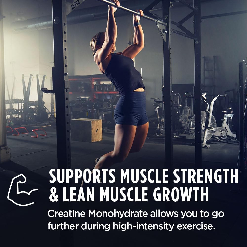 Vega Creatine Monohydrate Capsules, 5g Micronized Creatine Powder per Serving…