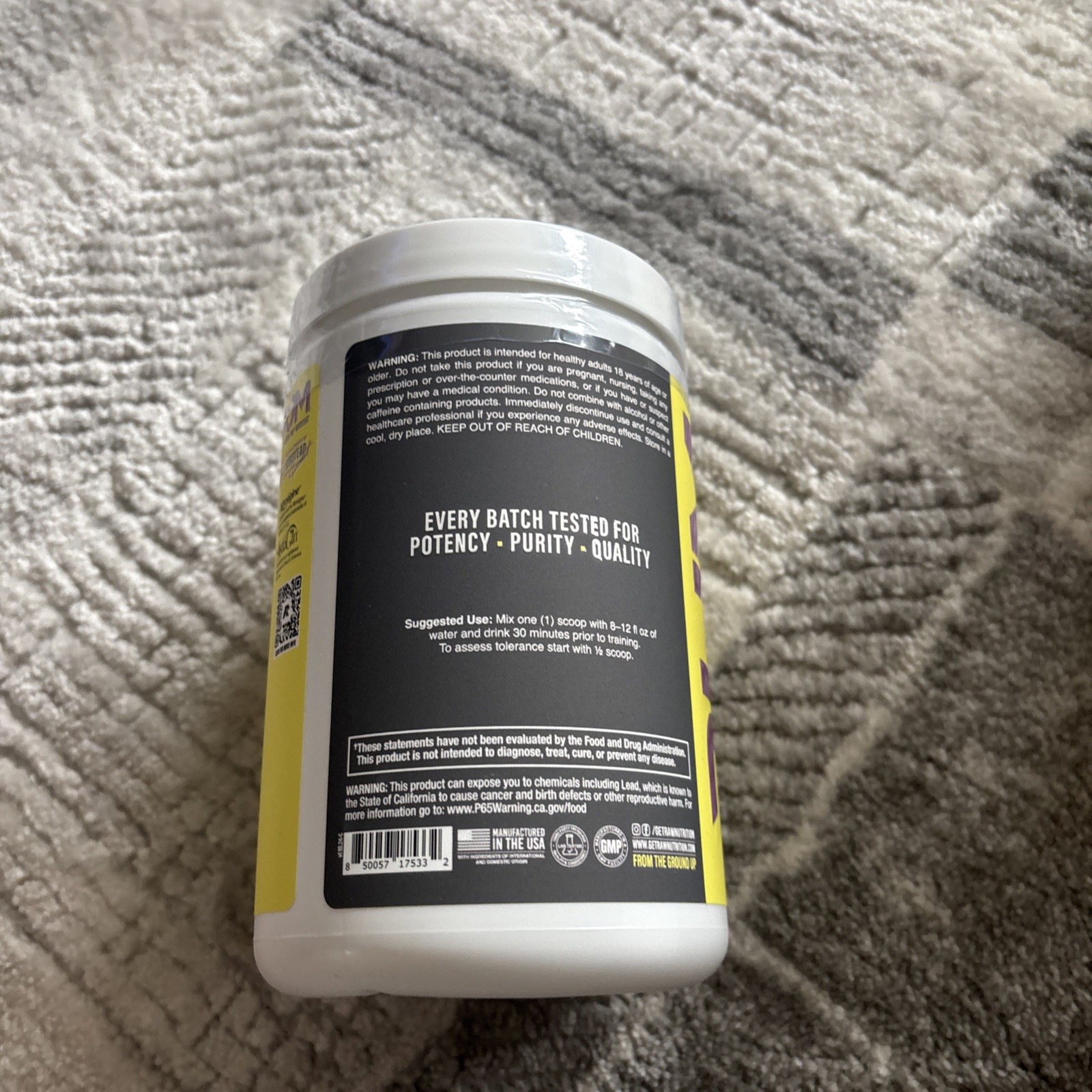 Raw Thavage Pre- Workout – Blackberry Lemonade