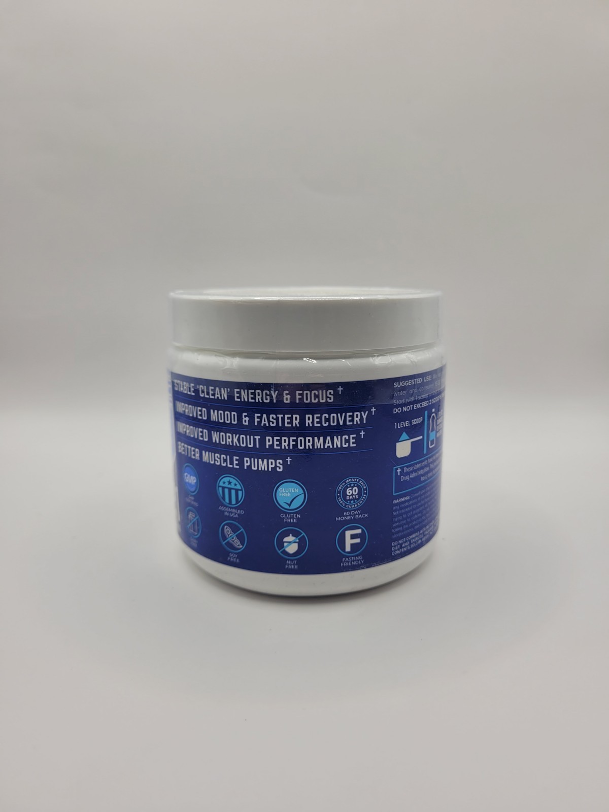 Kino OCTANE OVERDRIVE Pre-Workout Powder Blue Raspberry – 21 Servings / 7.8 oz