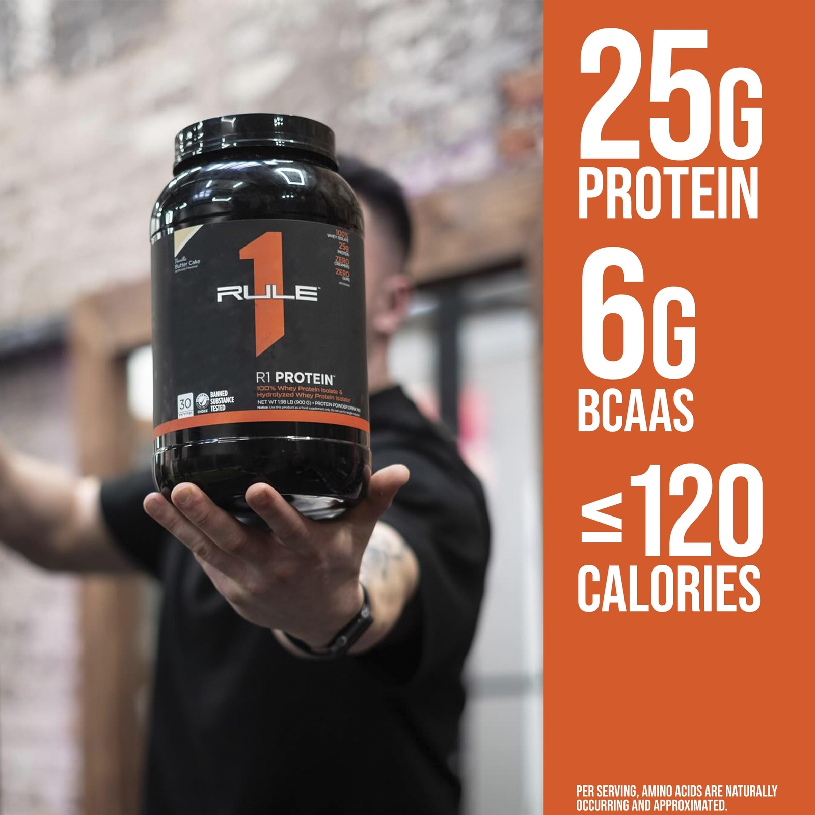 Rule One Proteins R1 Protein – 25g Fast-Acting Super-Pure 100% Isolate and Hy…