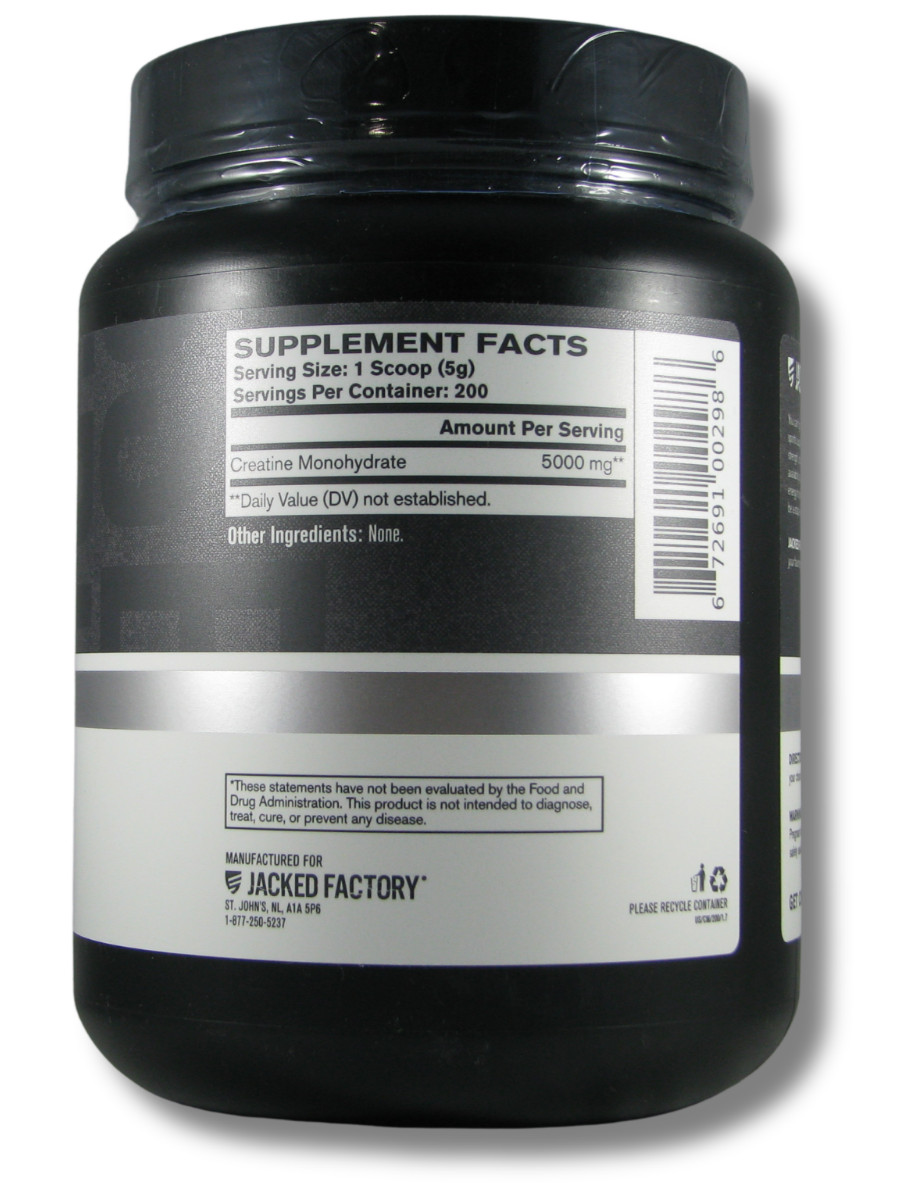 Creatine Monohydrate Powder 1000g 5g Daily Creatine Supplement 200 Servings