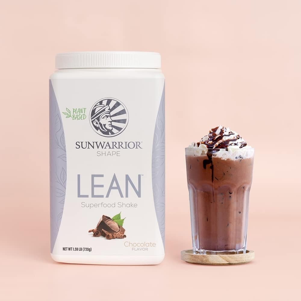 Sunwarrior Vegan Protein Superfood Shake Meal Replacement Organic, 1.59 lb