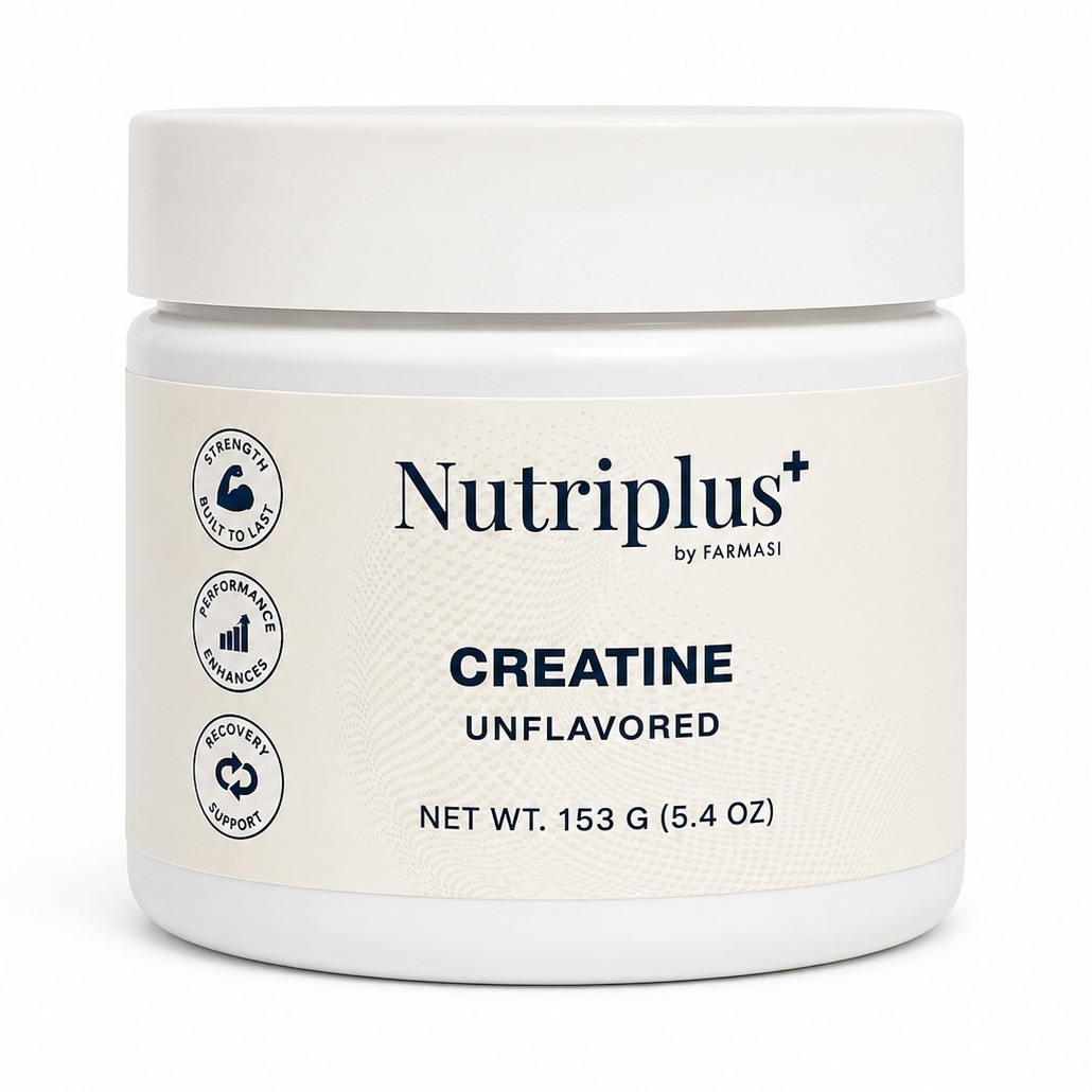 Nutriplus+ Creatine Unflavored Powder Performance Enhancement 153 g (5.4 oz)