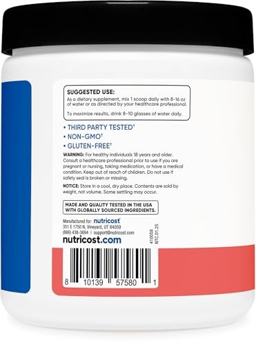 Creatine Monohydrate Hydration Watermelon 5000mg 30 Servings