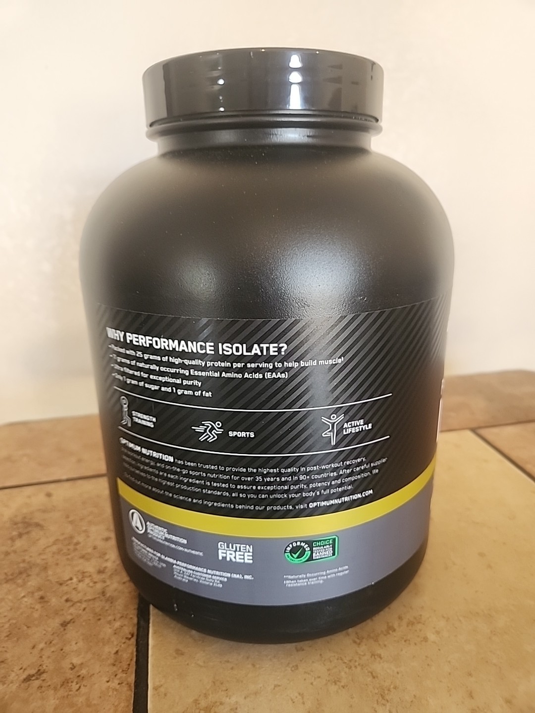 Optimu Nutrition Performance Isolate Vanilla Softserve 5 Lb