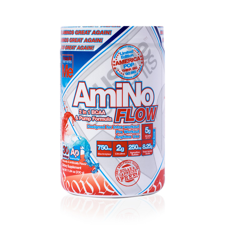 Muscle Elements AmiNO FLOW 2-in-1 BCAA & Pump Formula 30 Servings PICK FLAVOR