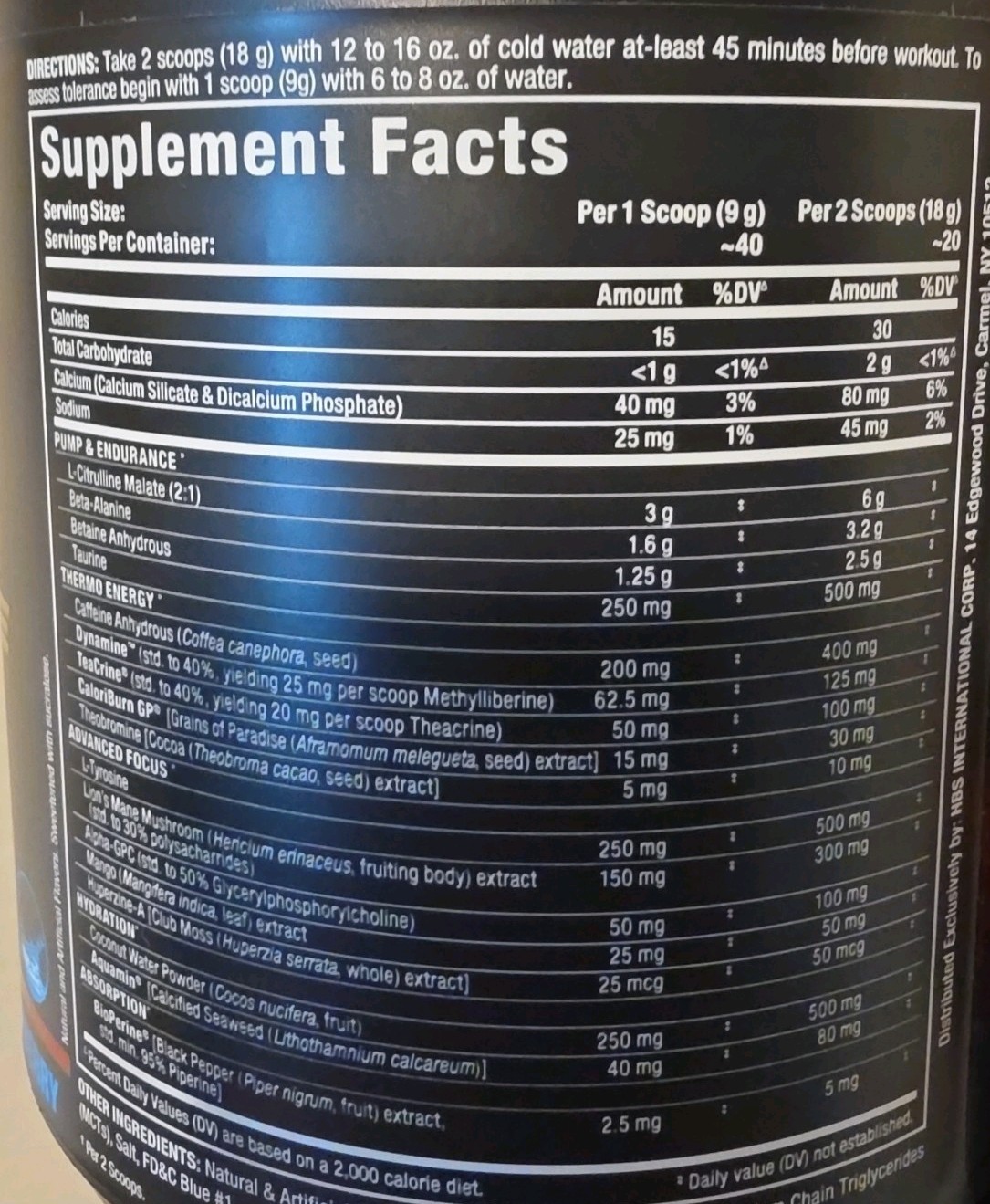Lot Of Pre-workout and Bcaas