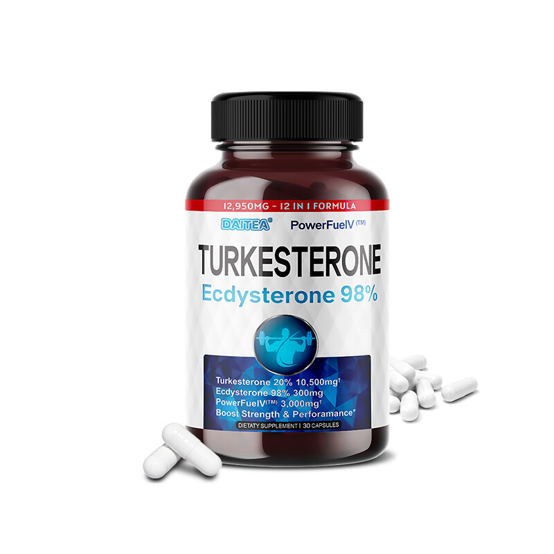 Ecdysterone 98% Supplement for Maximum Muscle Growth 30/60/120 Capsules
