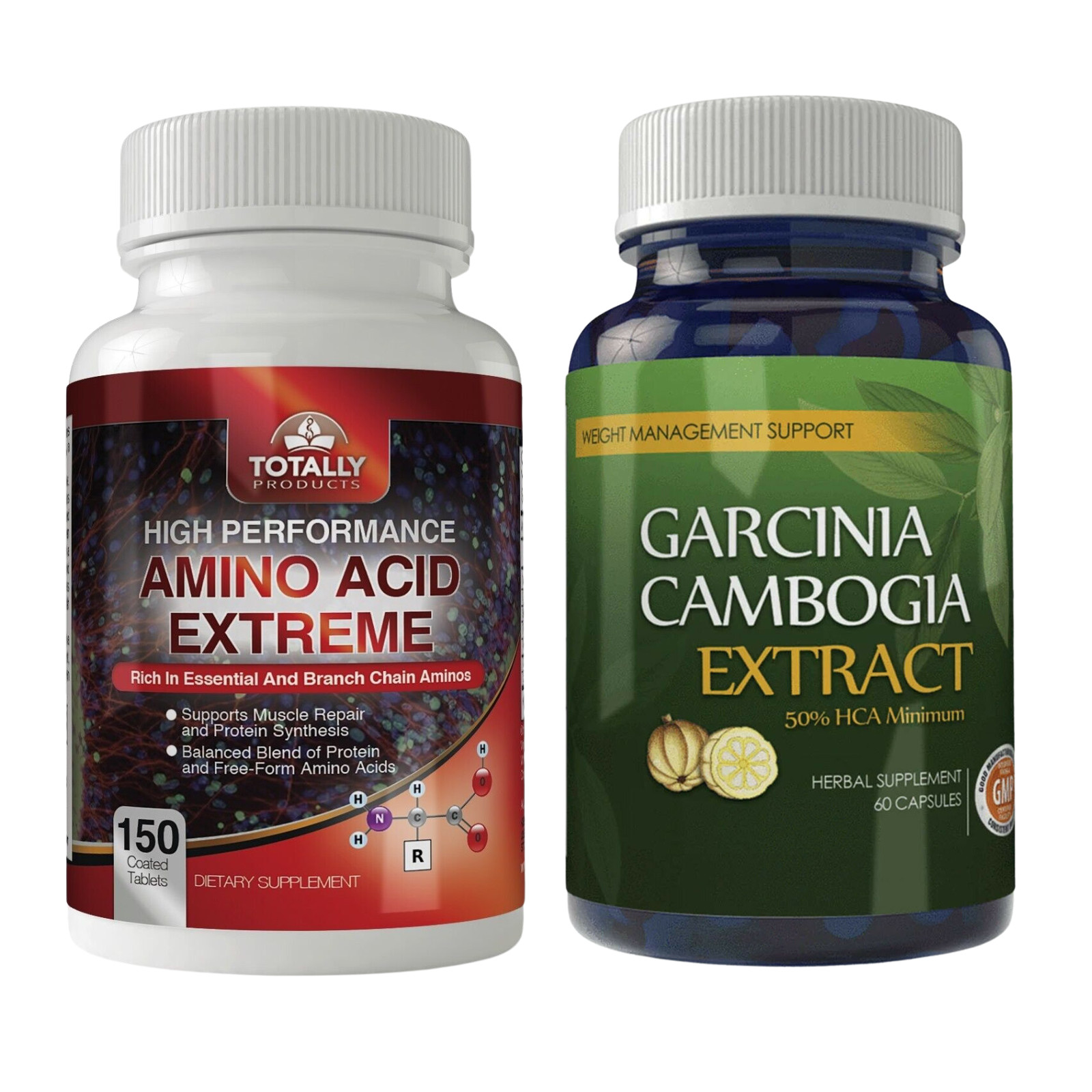 Amino Acids BCAA Muscle Support Supplement Garcinia Cambogia Weight Management