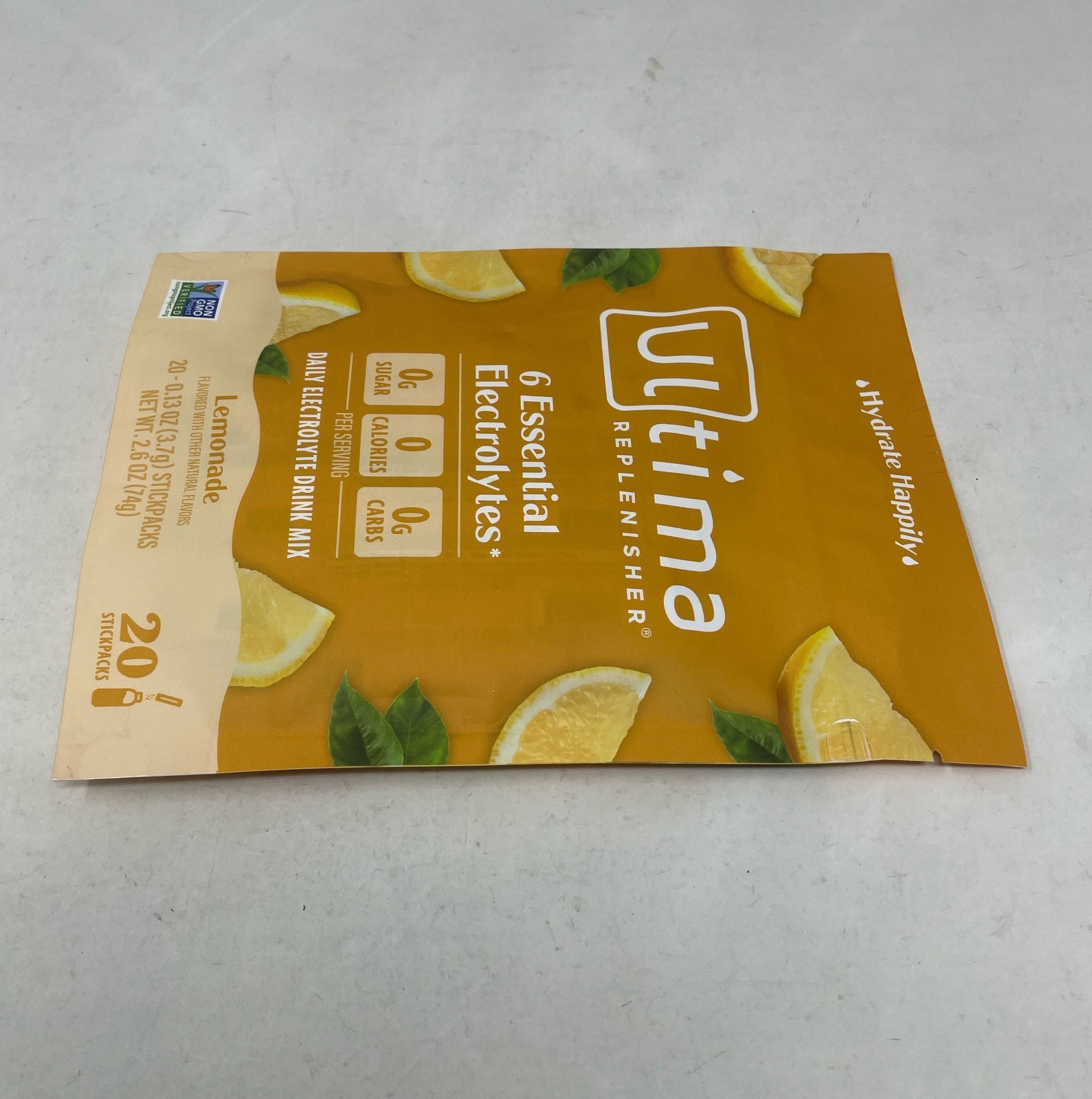 Ultima Replenisher Lemonade Electrolyte Powder, 20 Stickpacks
