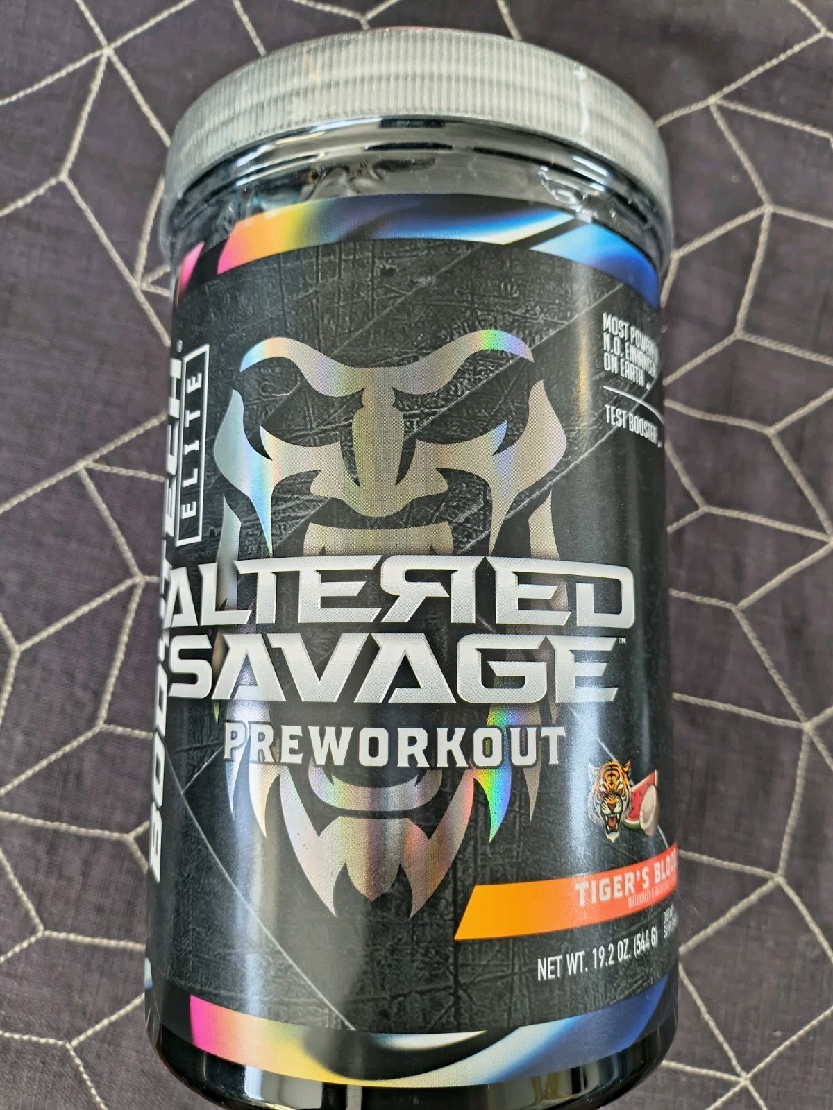 BodyTech Elite Altered Savage Pre-Workout 19.2Oz 40 Serv Tiger Blood 7/31/26
