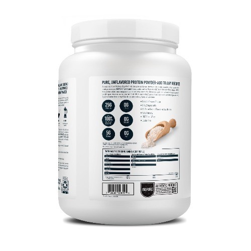 Isopure Zero Carb Protein Powder -1lb: Unflavored, 25g Whey Protein Isolate Per