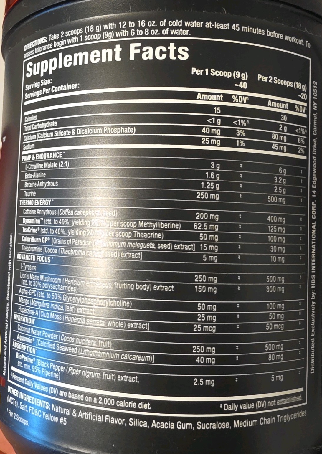 Lot Of Pre-workout and Bcaas