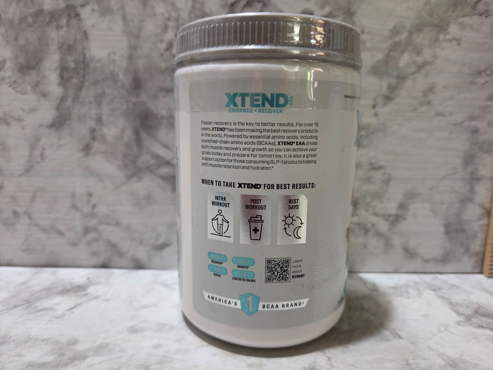 Xtend 10g EAA Enhance + Recover Blood Orange 40 Servings 12.1 OZ 11/2027