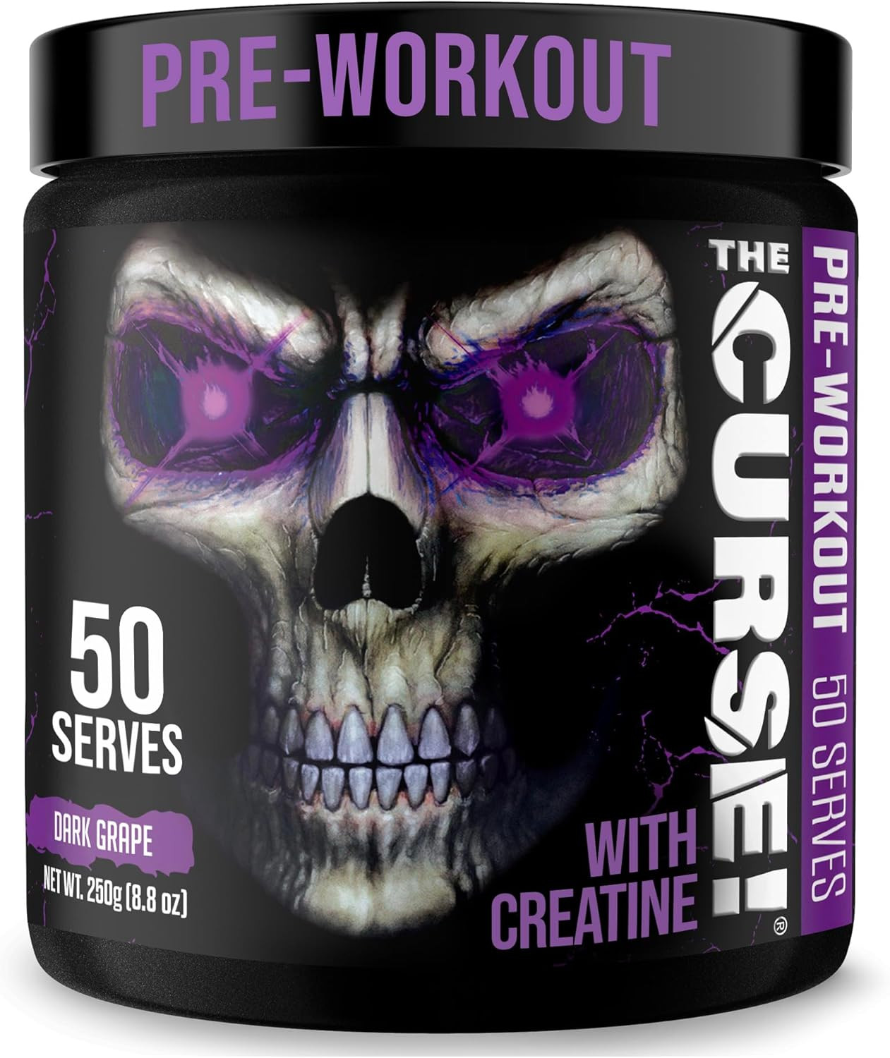 the Curse! Pre Workout Powder for Men & Women, Caffeine, Beta-Alanine, Creatine,
