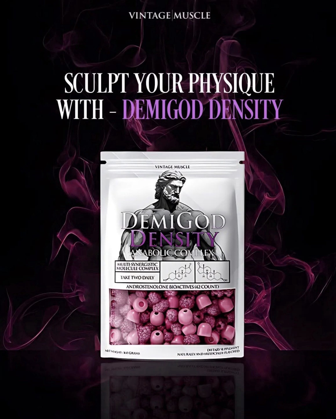Demi God Density R,1,4,5 & DHEA 2 Step Pre Cursors Gummies By Vintage Muscle💪🍬