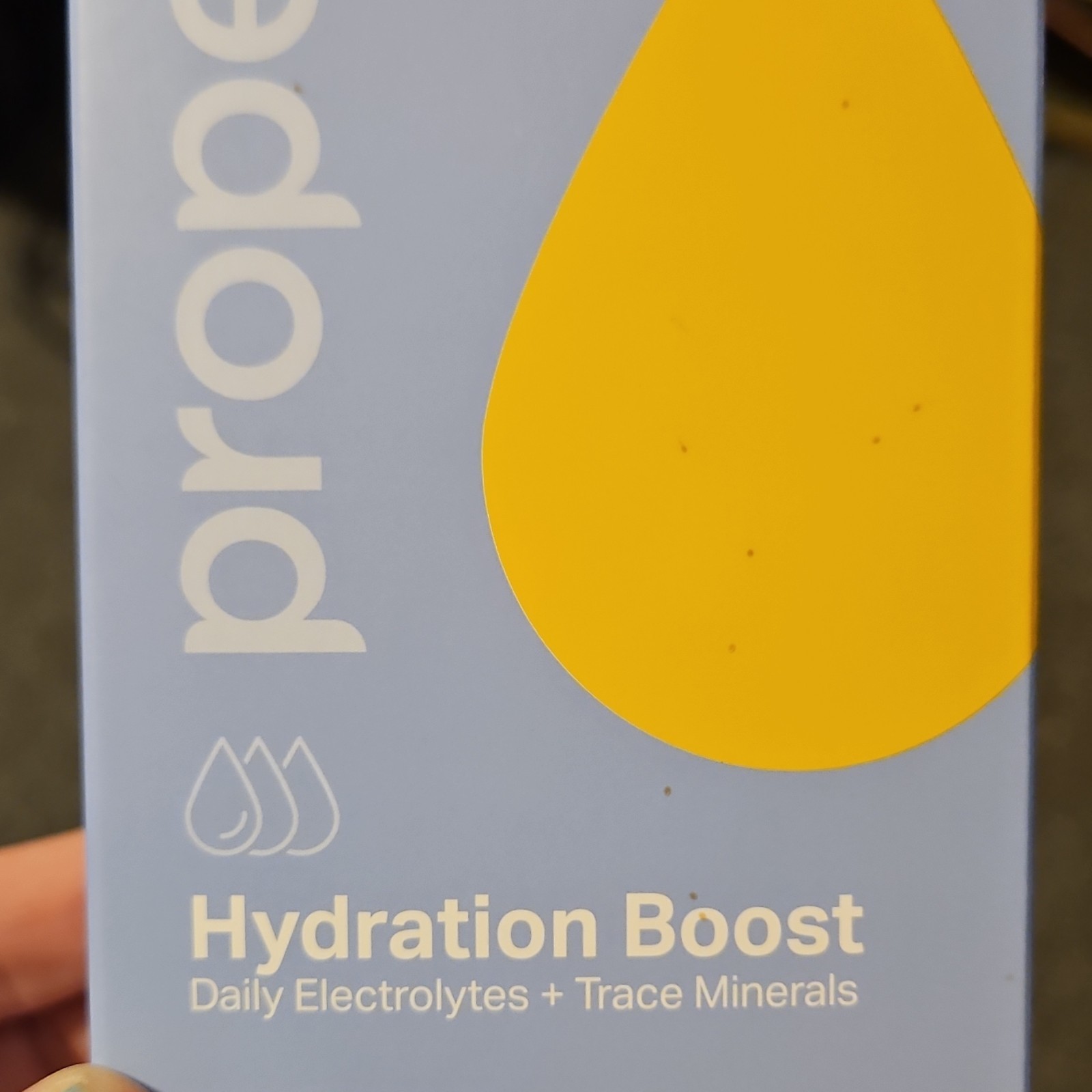 proper Hydration Boost Electrolytes + Trace Minerals Powder, Pineapple Flavor