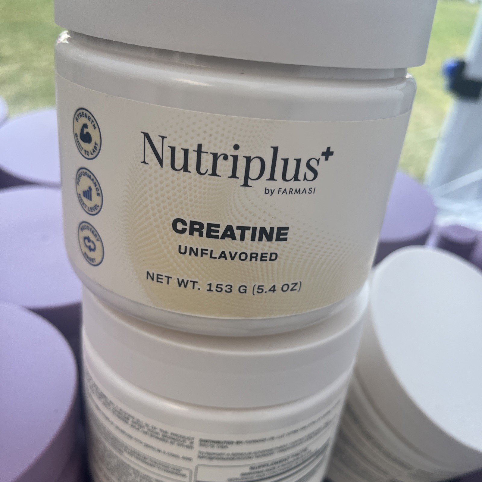 Nutriplus + By Farmasi CREATINE Unflavored Net Wt. 153 G (5.4 Oz) ship from USA