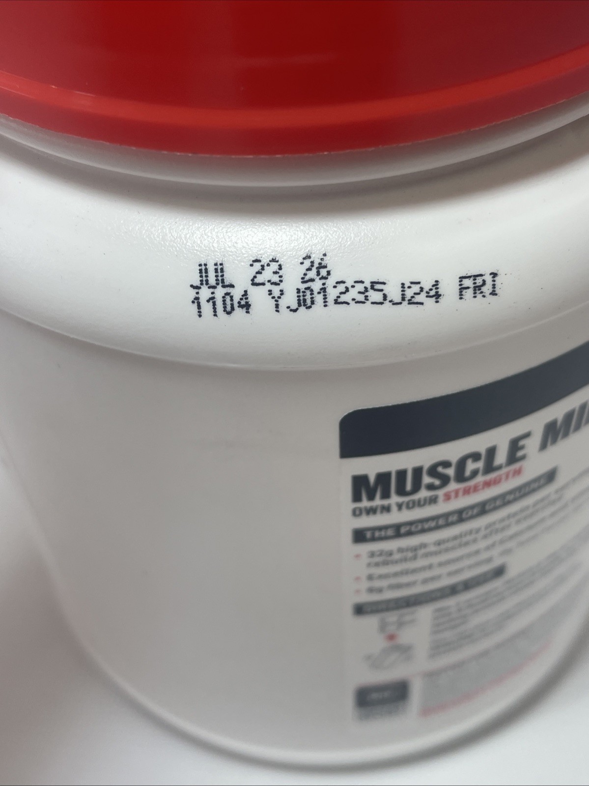Muscle Milk Lean Muscle Vanilla Creme Protein Powder 1.93 Pound Exp07/2026 New