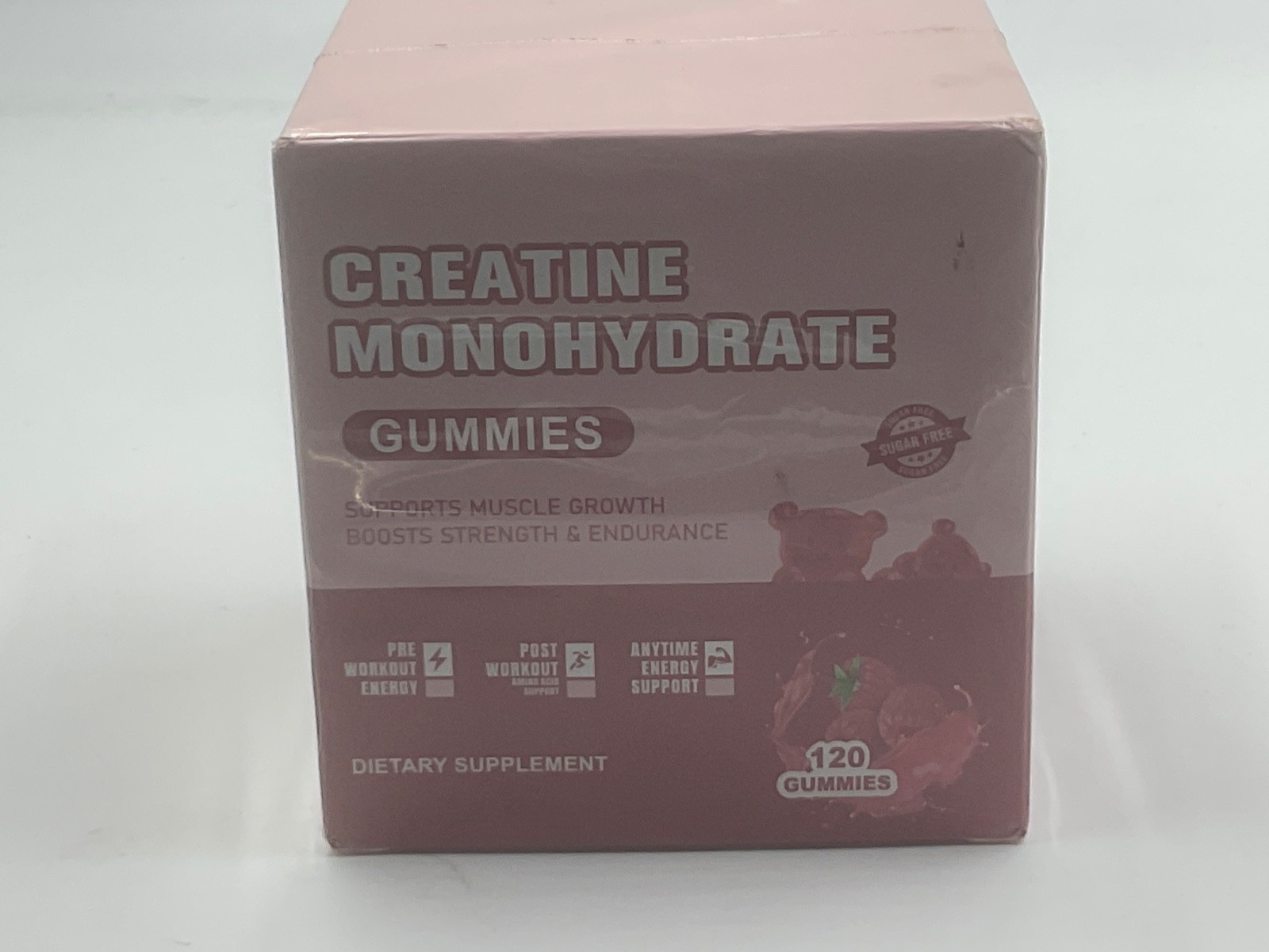 Creatine Monohydrate Gummies 6000mg 120 Ct