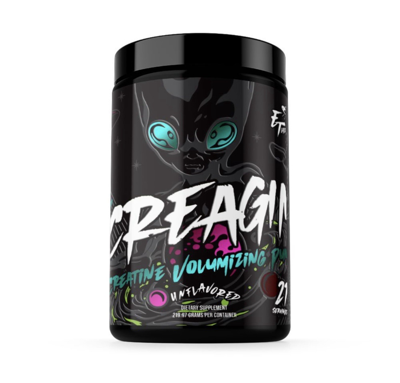 E.T. Labz: Creagin (Creatine & Volumizing Pump Formula) 21 Servings