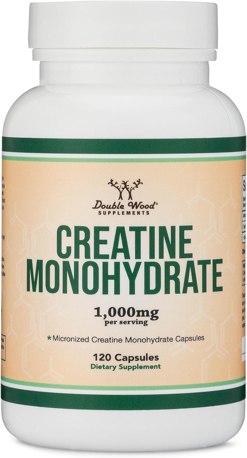Creatine Pills 1,000Mg per Serving (120 Creatine Capsules) Free Shipping! NEW!..