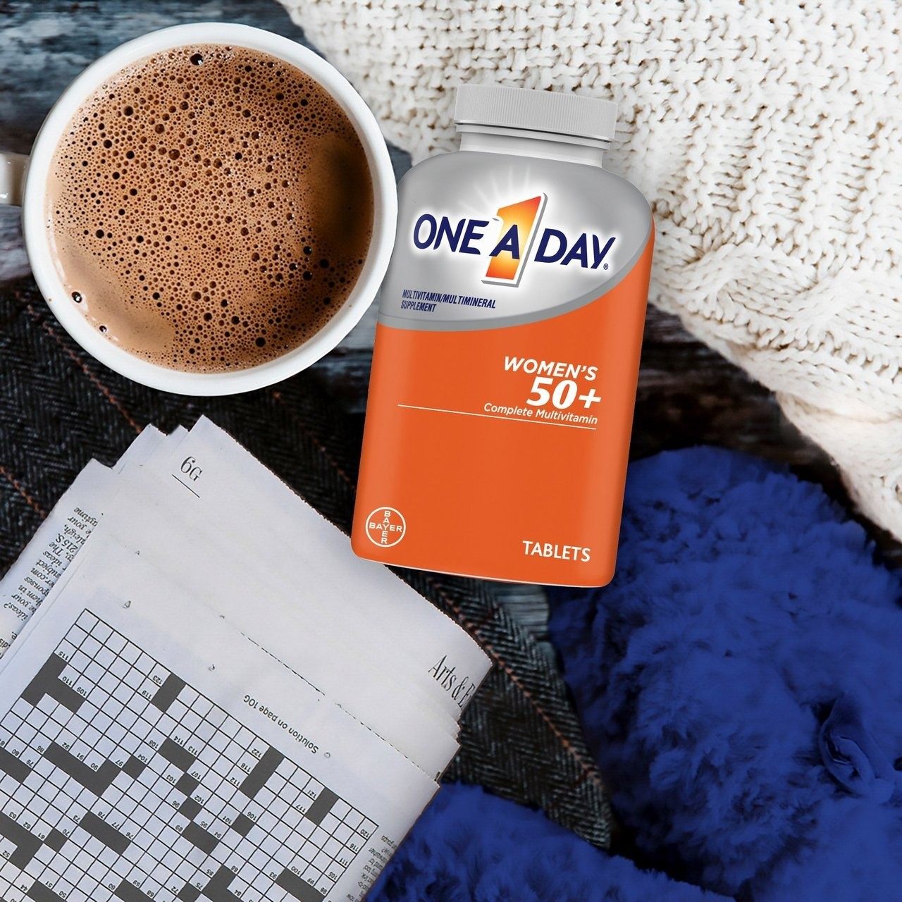 One A Day Women’s 50+ Healthy Advantage Multivitamin 300 Tablets