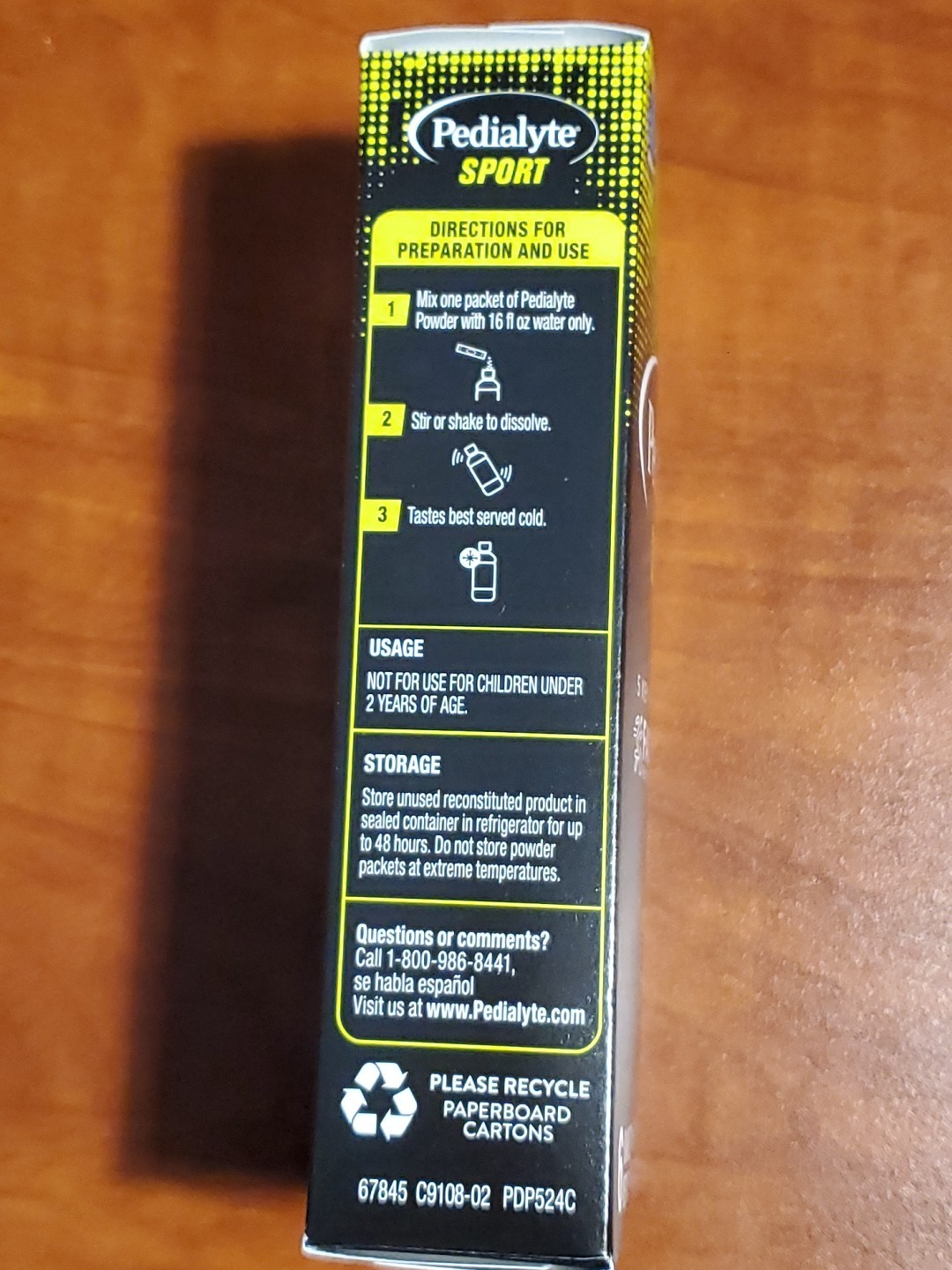 1 Box Pedialyte Sport lemom Lime 6x Packets! Brand New Sealed Exp April 01/2027!